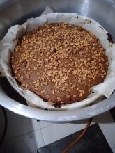 Dates and walnut cake