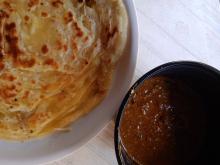 Laccha Paratha and Salna