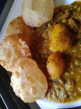 Poori Sabzi + Shrikand