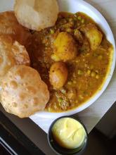 Poori Sabzi + Shrikand