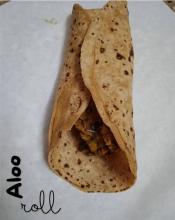 Aloo Chapati Roll