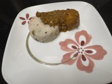 Green peas pulao + green moong dal