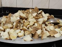 Boiled potatoes