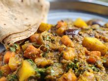 Mix Sabzi + Chapati