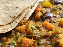 Mix Sabzi + Chapati