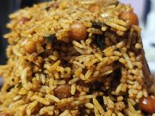 Puliyogare Rice