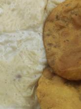 Kheer + Masala Puri